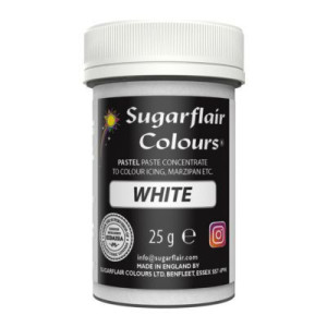Paste Colour Sugarflair white 25 g