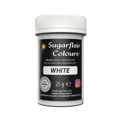 Paste Colour Sugarflair white 25 g