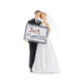 Figurine PartyDeco Just Married 14,5 cm