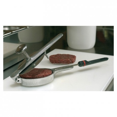 Oval hamburger press