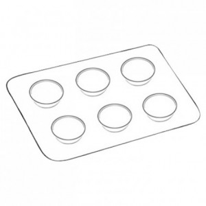 Chocolate mould half ball « L'art du montage » Ø30 mm