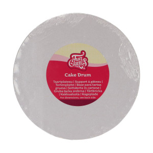 FunCakes Cake Drum Round Ø20cm White