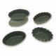 Fluted oval mould Exopan L 45 mm (25 pcs)