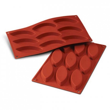 Moule silicone barquettes grandes 100 x 44 mm