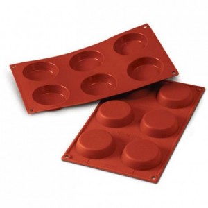 Moule silicone canapés Ø 70 mm