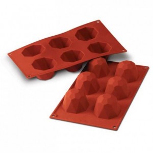 Moule silicone diamants grands Ø 68 mm