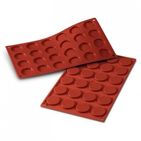 Mini-florentines silicone mould Ø 35 mm