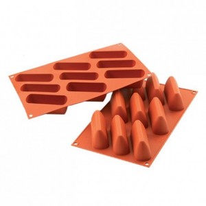 Moule silicone Gianduiotto 93,5 x 31,5 mm