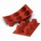 Moule silicone muffins grands hauts Ø 75 mm