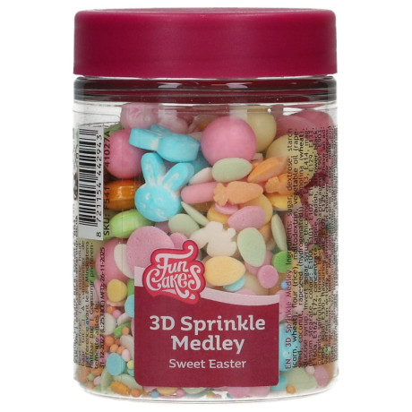Medley en sucre 3D FunCakes Sweet Easter 70 g