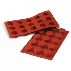 Petits-fours silicone mould Ø 40 mm