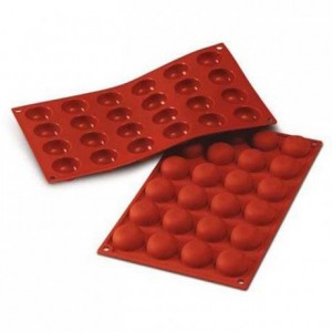 Pomponettes silicone mould Ø 34 mm