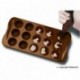 Fantasia chocolate silicone mould Ø 28.5 x 15 mm