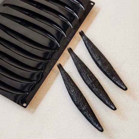 Moule silicone Vanille Pavoni 22,5 cm x 3,2 cm x 3,5 cm