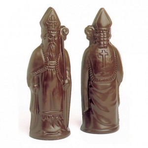 Chocolate mould polycarbonate 1 Saint Nicholas