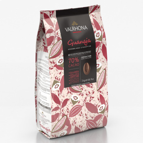 Guanaja 70% chocolat noir de couverture Assemblages d’Exception fèves 3 kg