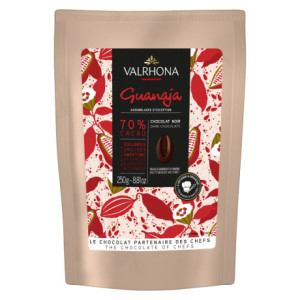 Guanaja 70% chocolat noir de couverture Assemblages d’Exception fèves 250 g