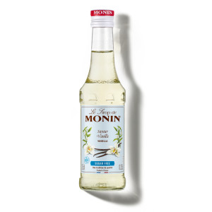 Sugar free vanilla Monin syrup 25 cL