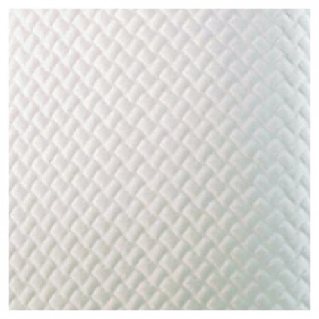 Nappe damassée blanche 80 x 80 cm (lot de 500)