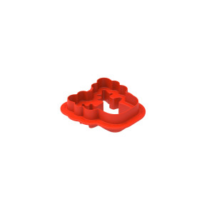 Moule silicone 6 Rudolph 73 x 72 x 30 mm