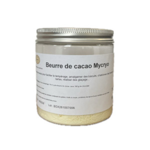 Beurre de cacao Mycryo tempérage 50 g