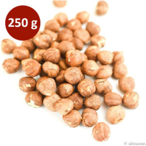 Raw Piedmont hazelnuts 250 g