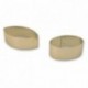 Nonnette ovale 75 x 45 x 30 mm (lot de 4)