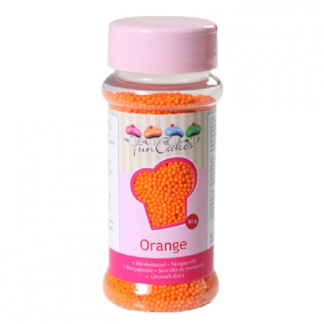 FunCakes Nonpareils Orange 80g