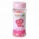 Nonpareilles FunCakes rose, blanc et rouge 80 g