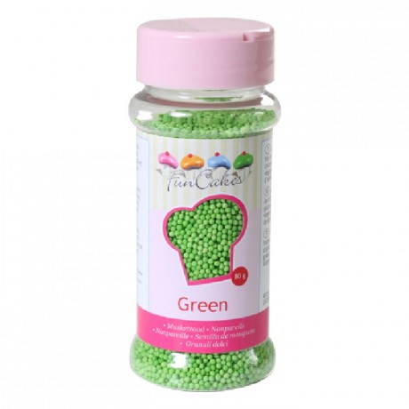 FunCakes Nonpareils Green 80g