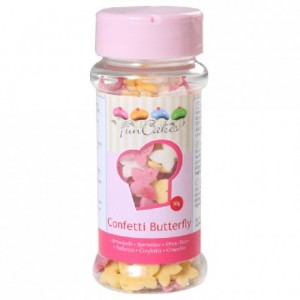 Papillons en sucre FunCakes 50 g