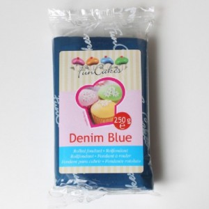 FunCakes Fondant Denim Blue 250g