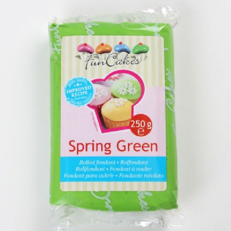 FunCakes Fondant Spring Green 250g