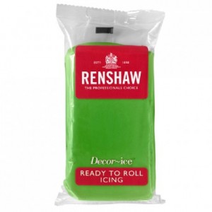 Renshaw Rolled Fondant Pro 250g Lincoln Green