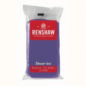 Renshaw Rolled Fondant Pro 250g Deep Purple