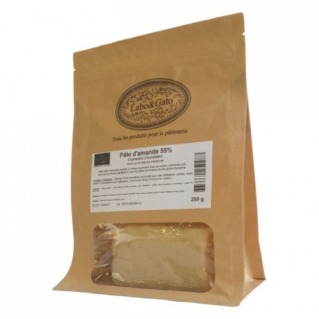 Pâte d'amande Expression Chocolatiers 55% 250 g