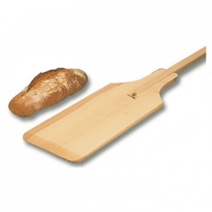 Peel with handle in beechwood 600 x 180 mm