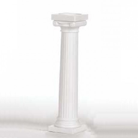 Piliers Wilton Grec blanc 12,5 cm 4 pièces