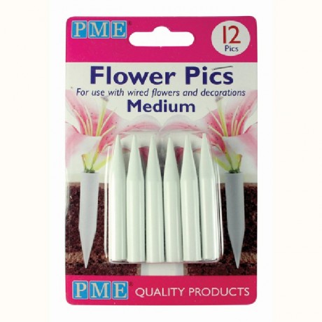 PME Flower Pics Medium pk/12