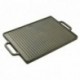 Plancha/grill réversible fonte 500 x 350 mm