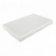 Chopping board PEHD white 530 x 325 x 20 mm