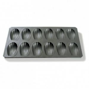 12 madeleines cup cake sheet Exopan L 80 mm