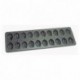 Plaque de 20 madeleinettes L 42 mm en Exopan