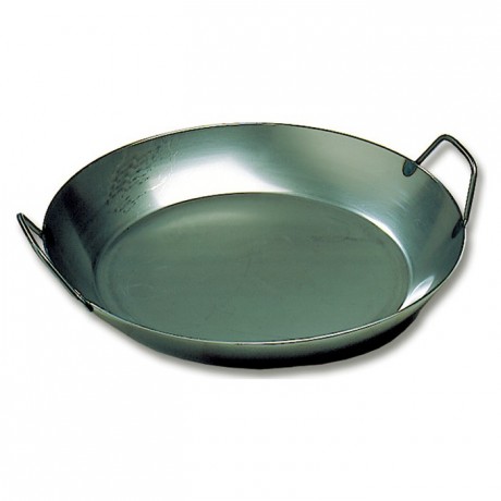 Paella pan black steel Ø 240 mm