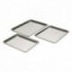 Flat edge bakery tray 180 x 130 mm