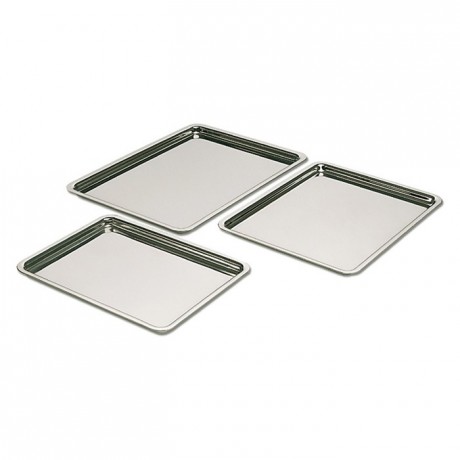 Flat edge bakery tray 180 x 130 mm