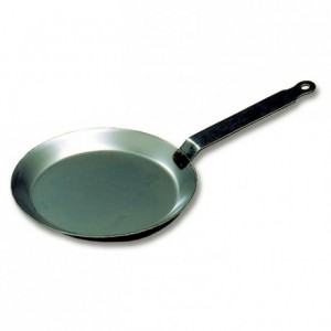 Crepes pan black steel Ø 180 mm