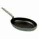 Oval frying or fish pan Classe Chef+ L 400 mm