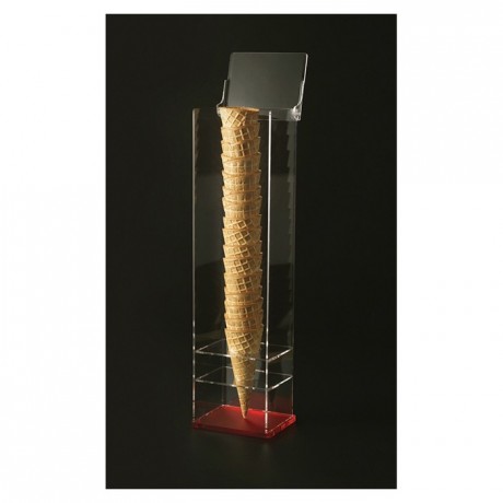 Ice Cream  cone holder vertical 105 x 125 x 493 mm