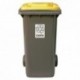 Recycling yellow bin 120 L